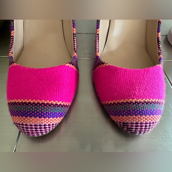 J. Crew Collection Blakely Summer Stripe Pumps - Picture 6 of 13